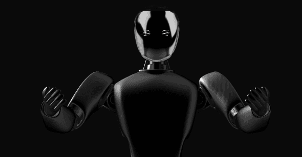 SprintAI 3D robot mascot representing AI-powered business transformation and specialized innovation.